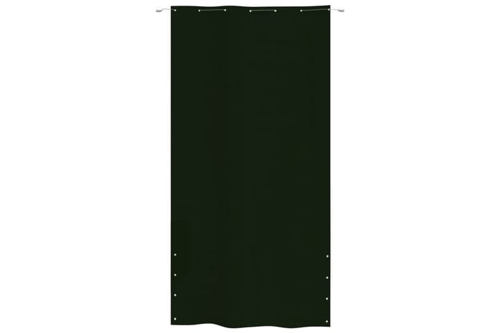Parvekkeen suoja tummanvihreä 140x240 cm Oxford kangas - Vihreä - Parvekesuoja
