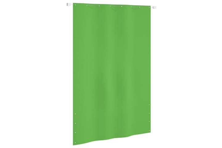 Parvekkeen suoja vaaleanvihreä 160x240 cm Oxford kangas - Vihreä - Parvekesuoja