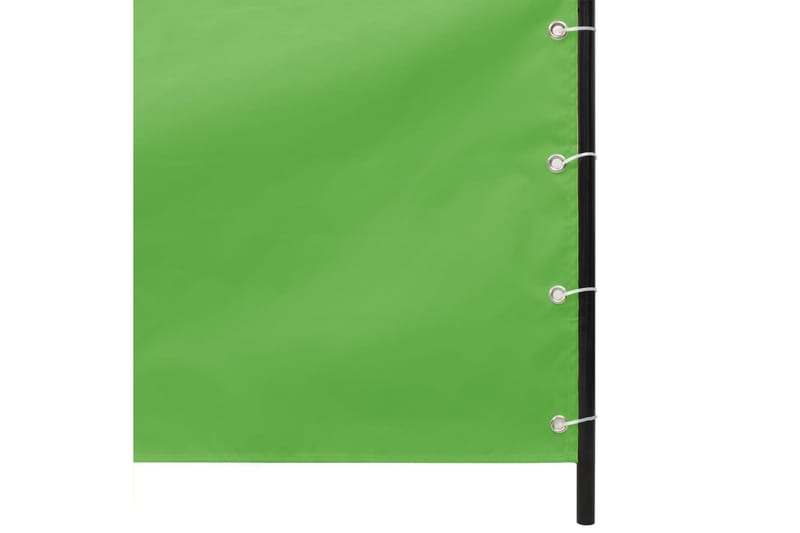 Parvekkeen suoja vaaleanvihreä 80x240 cm Oxford kangas - Vihreä - Puutarhakalusteet - Parveke - Turvallisuus & parvekkeen tuulisuoja - Parvekesuoja