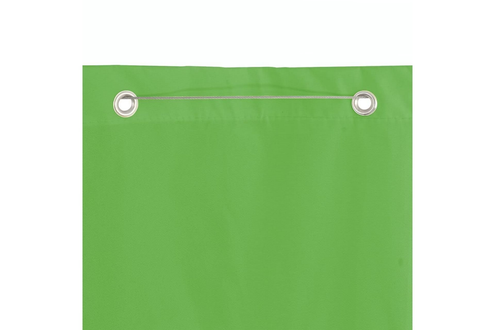 Parvekkeen suoja vaaleanvihreä 80x240 cm Oxford kangas - Vihreä - Puutarhakalusteet - Parveke - Turvallisuus & parvekkeen tuulisuoja - Parvekesuoja