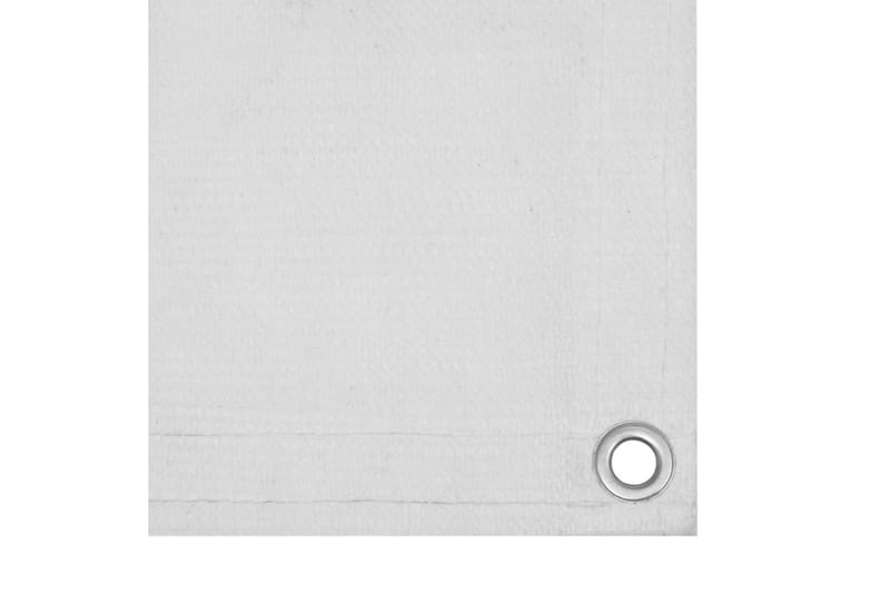 Parvekkeen suoja valkoinen 90x500 cm HDPE - Puutarhakalusteet - Parveke - Turvallisuus & parvekkeen tuulisuoja - Parvekesuoja