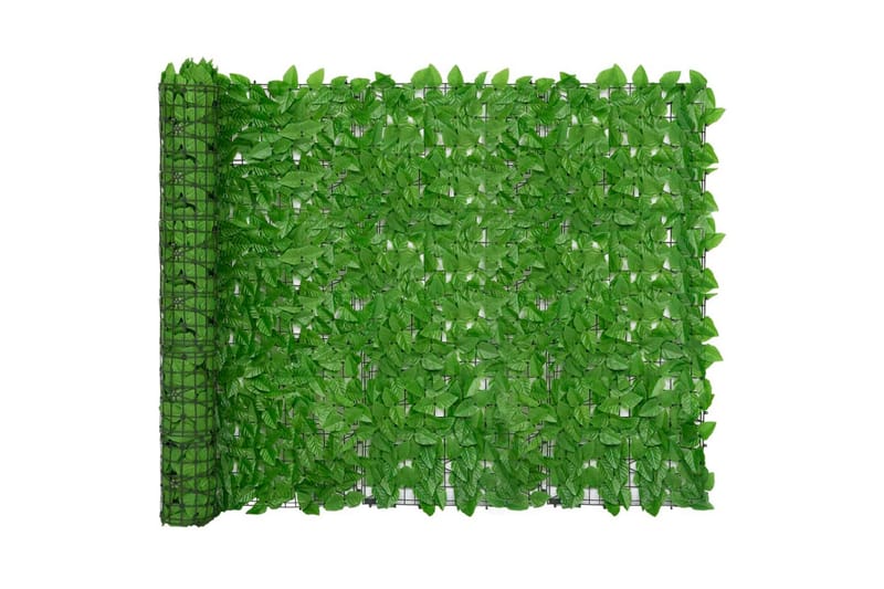 Parvekkeen suoja vihreillä lehdillä 300x150 cm - Puutarhakalusteet - Parveke - Turvallisuus & parvekkeen tuulisuoja - Parvekesuoja