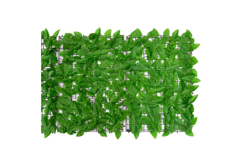 Parvekkeen suoja vihreillä lehdillä 500x75 cm - Puutarhakalusteet - Parveke - Turvallisuus & parvekkeen tuulisuoja - Parvekesuoja