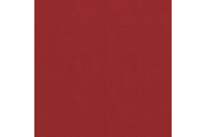 Parvekkeen suoja punainen 90x400 cm Oxford kangas - Punainen - Parvekesuoja