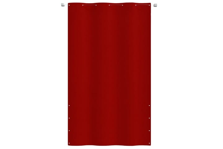 Parvekkeen suoja punainen 140x240 cm Oxford kangas - Punainen - Parvekesuoja