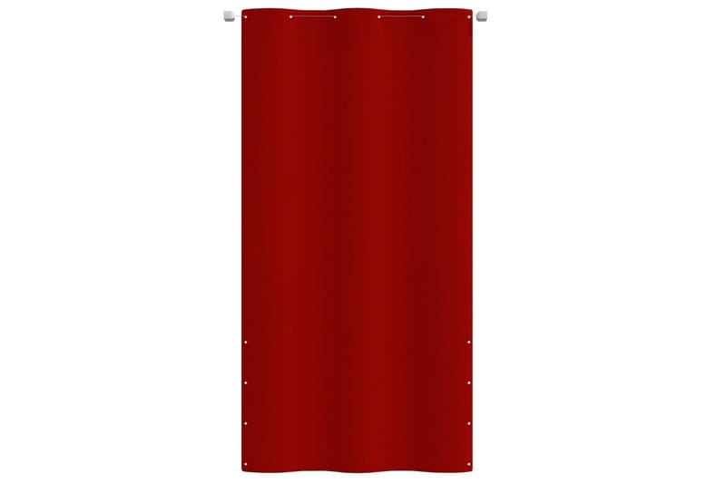 Parvekkeen suoja punainen 120x240 cm Oxford kangas - Punainen - Puutarhakalusteet - Parveke - Turvallisuus & parvekkeen tuulisuoja - Parvekesuoja