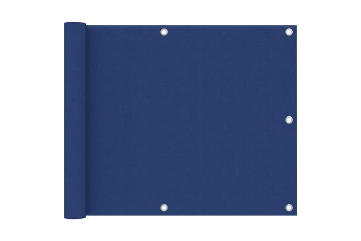 Parvekkeen suoja sininen 75x300 cm Oxford kangas - Sininen - Parvekesuoja