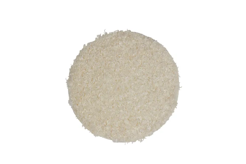 Mahto istuintyyny Ø40 cm, Offwhite