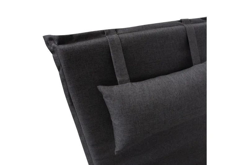 Aurinkotuolin Pehmuste Wicker Tummanharmaa - Puutarhakalusteet - Pehmusteet - Aurinkosängyn pehmusteet