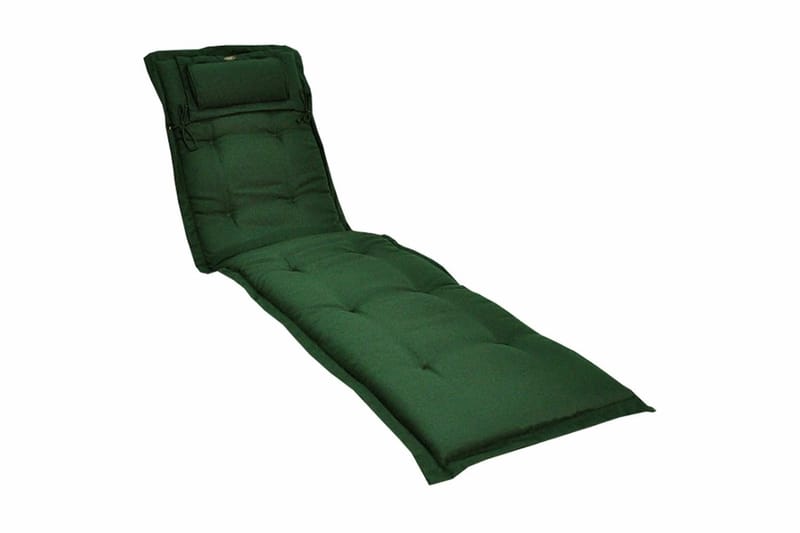 Canyon Solsängsdyna med nackkudde Fritab Grön - Puutarhakalusteet - Pehmusteet - Aurinkosängyn pehmusteet