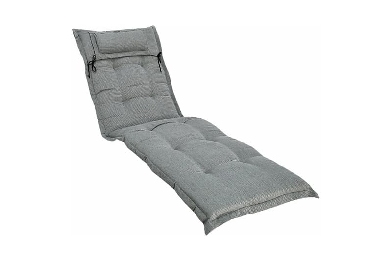Canyon Solsängsdyna med nackkudde Fritab Ljusgrå - Puutarhakalusteet - Pehmusteet - Aurinkosängyn pehmusteet