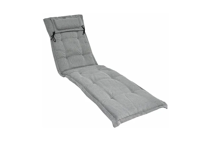 Canyon Solsängsdyna med nackkudde Fritab Ljusgrå - Puutarhakalusteet - Pehmusteet - Aurinkosängyn pehmusteet