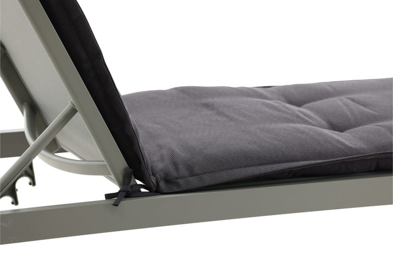 Säätötuolin pehmuste Hanna - Tummanharmaa - Puutarhakalusteet - Pehmusteet - Aurinkosängyn pehmusteet