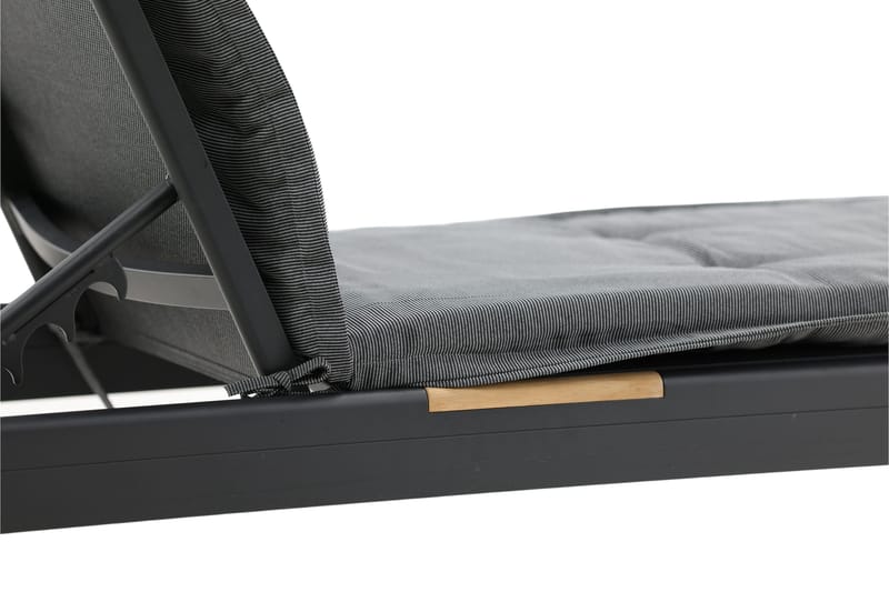 Säätötuolin pehmuste Hanna - Harmaa - Puutarhakalusteet - Pehmusteet - Aurinkosängyn pehmusteet