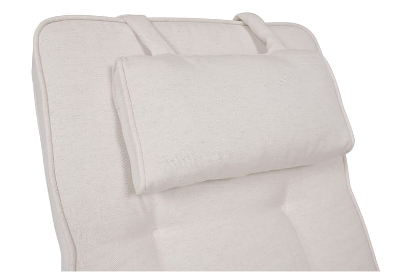 Hema Kansituolityyny 50 cm - Valkoinen - Puutarhakalusteet - Pehmusteet - Aurinkotuolin pehmuste - Kansituolin pehmuste