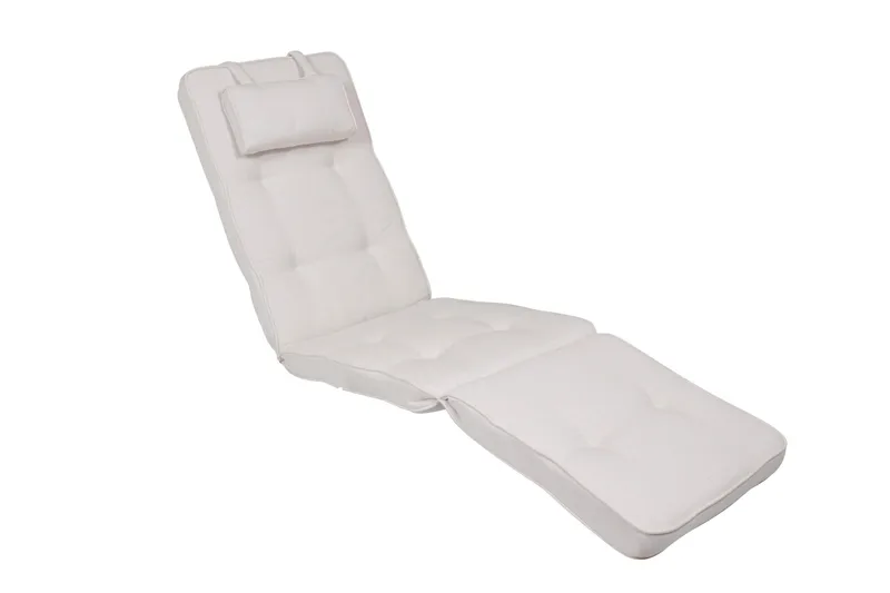 Hema Kansituolityyny 50 cm - Valkoinen - Puutarhakalusteet - Pehmusteet - Aurinkotuolin pehmuste - Kansituolin pehmuste