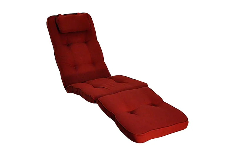 Aurinkotuolin pehmuste Fritab Aurinkotuolin pehmuste Woodline niskatyynyllä Bordeaux, undefined