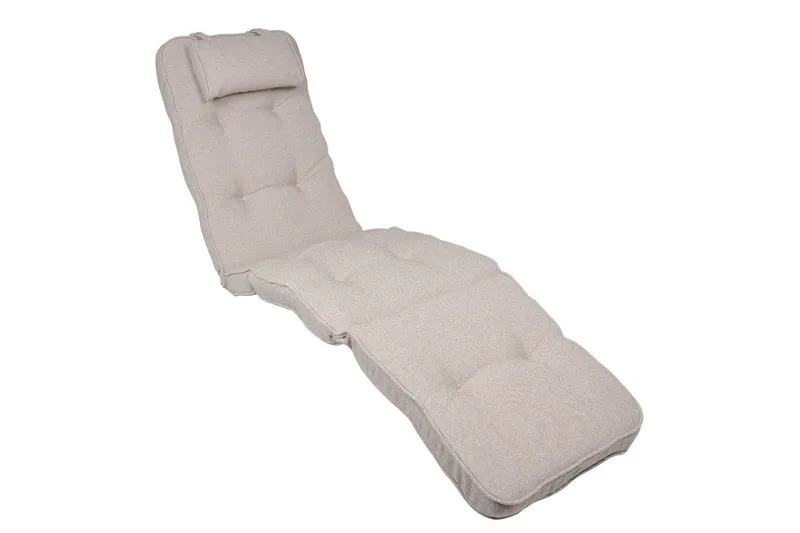 Kansituolin tyyny Fritab River niskatyynyllä - Beige Rustic - Puutarhakalusteet - Pehmusteet - Aurinkotuolin pehmuste - Kansituolin pehmuste