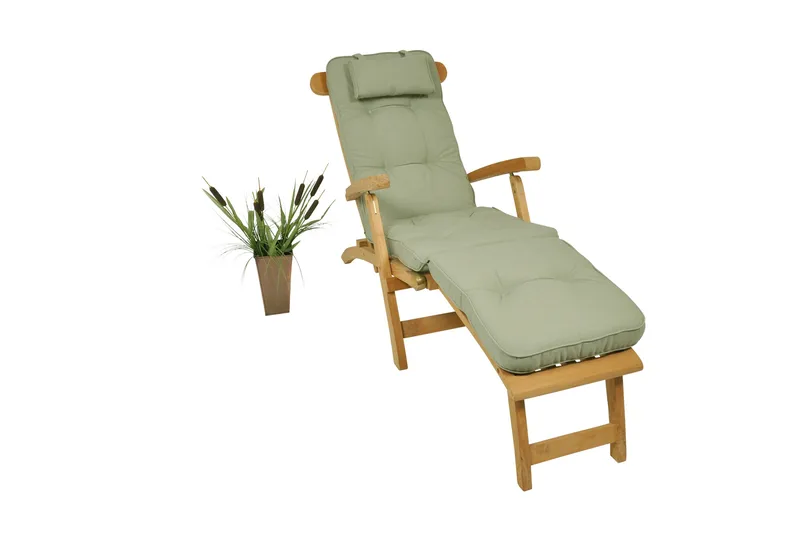 Standard Kansituolityyny 50 cm - Vihreä - Puutarhakalusteet - Pehmusteet - Aurinkotuolin pehmuste - Kansituolin pehmuste