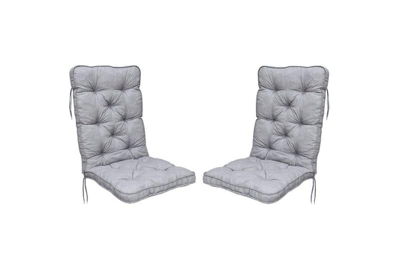 Tuoli tyyny selkänojalla Malmö Maxi High Back 2-pack - Puutarhakalusteet - Pehmusteet - Aurinkotuolin pehmuste - Kansituolin pehmuste