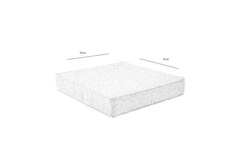 Istuimen pehmuste Fritab Ken WR nojatuoliin ja sohvaan - Beige Rustic - Puutarhakalusteet - Pehmusteet - Istuintyyny ulos