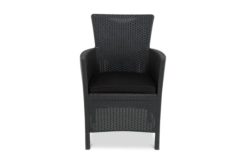 Istuinpehmuste Lady - Musta - Puutarhakalusteet - Pehmusteet - Istuintyyny ulos