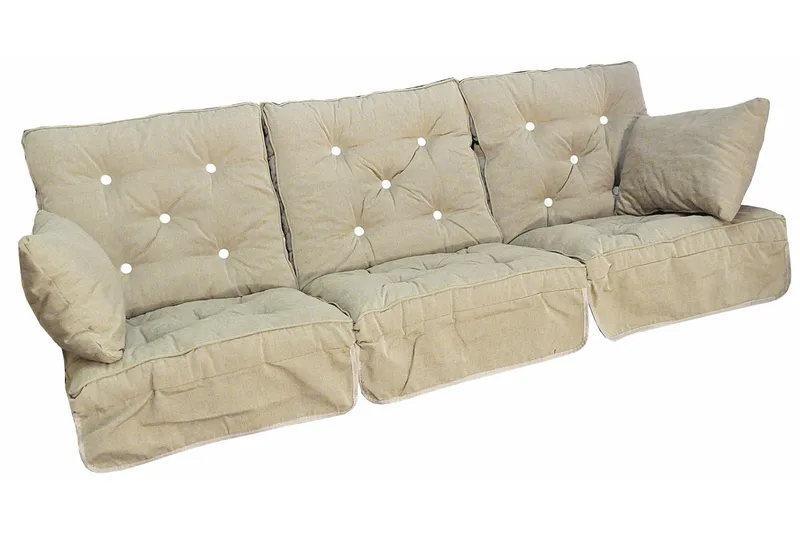 Keinun pehmuste Fritab Flock-täytteinen riippukeinun pehmuste 56 cm Sand, undefined