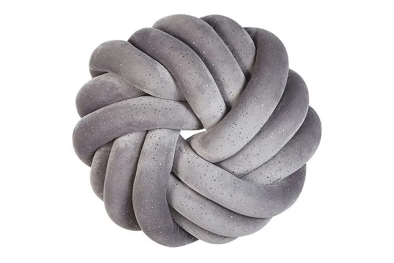 Koristetyynyt Akola Harmaa, Sametti - Harmaa, Sametti - Kodintekstiilit & matot - Tyyny & torkkupeitto - Koristetyynyt