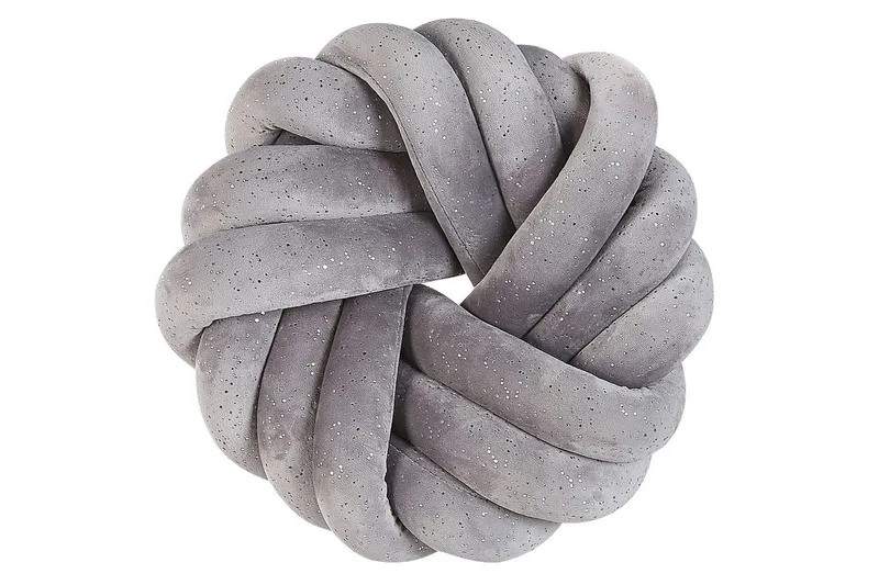 Koristetyynyt Akola Harmaa, Sametti - Harmaa, Sametti - Kodintekstiilit & matot - Tyyny & torkkupeitto - Koristetyynyt