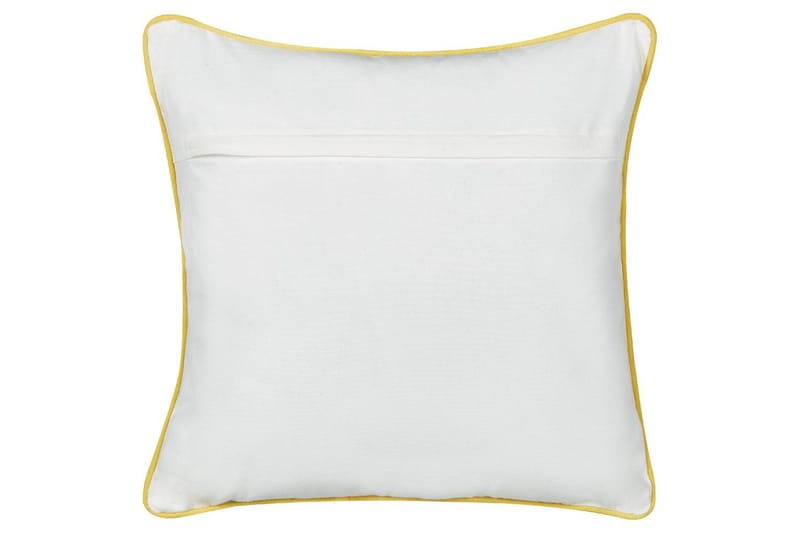 Koristetyynyt Arales 2 kpl Harmaa/valkoinen/musta/keltainen, Neliö - Harmaa/valkoinen/musta/keltainen, Neliö - Kodintekstiilit & matot - Tyyny & torkkupeitto - Ulkotyyny