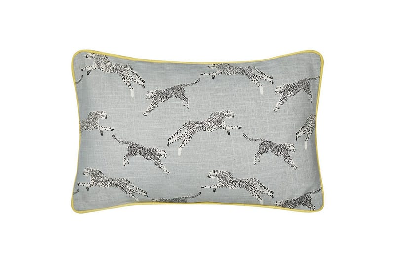 Koristetyynyt Arales 2 kpl Harmaa/valkoinen/musta/keltainen, Suorakulmio - Harmaa/valkoinen/musta/keltainen, Suorakulmio - Kodintekstiilit & matot - Tyyny & torkkupeitto - Ulkotyyny