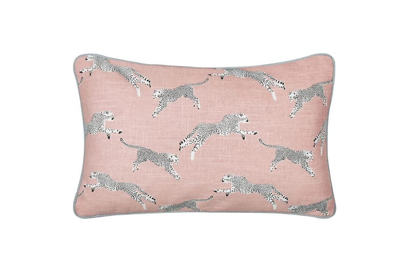 Koristetyynyt Arales 2 kpl Vaaleanpunainen/valkoinen/musta/harmaa, Suorakulmio - Vaaleanpunainen/valkoinen/musta/harmaa, Suorakulmio - Kodintekstiilit & matot - Tyyny & torkkupeitto - Ulkotyyny