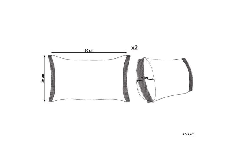Koristetyynyt Boath 2:n setti - Kodintekstiilit & matot - Tyyny & torkkupeitto - Ulkotyyny