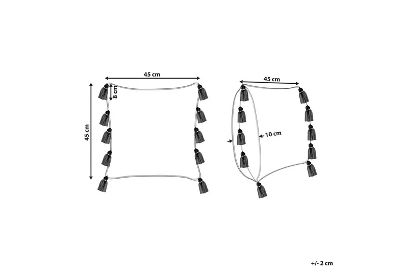 Koristetyynyt Bouvardia - Kodintekstiilit & matot - Tyyny & torkkupeitto - Ulkotyyny