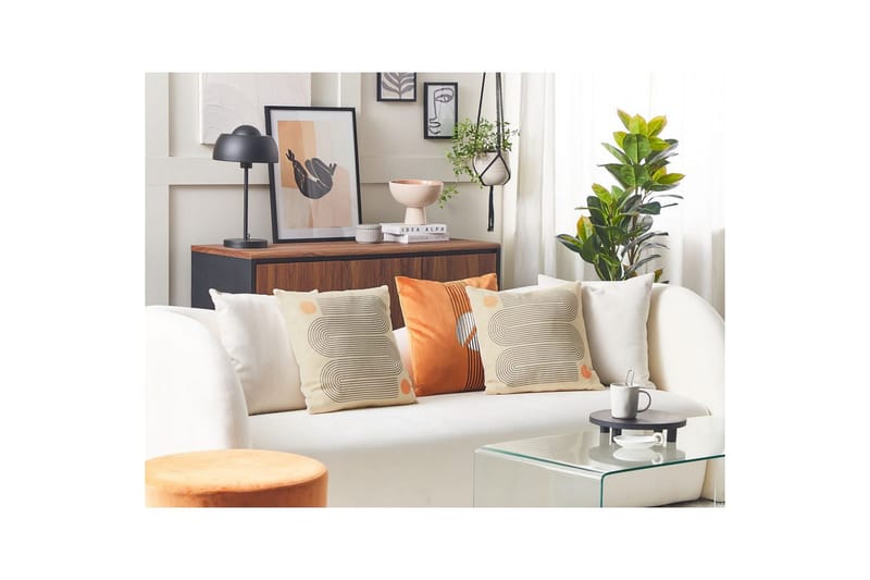 Koristetyynyt Calibrachoa 2 kappaleen setti - Kodintekstiilit & matot - Tyyny & torkkupeitto - Ulkotyyny