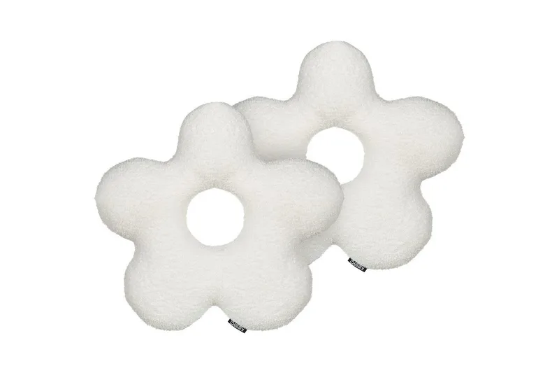 Koristetyynyt Camponula sarja, 2 kpl Valkoinen, Valkoinen