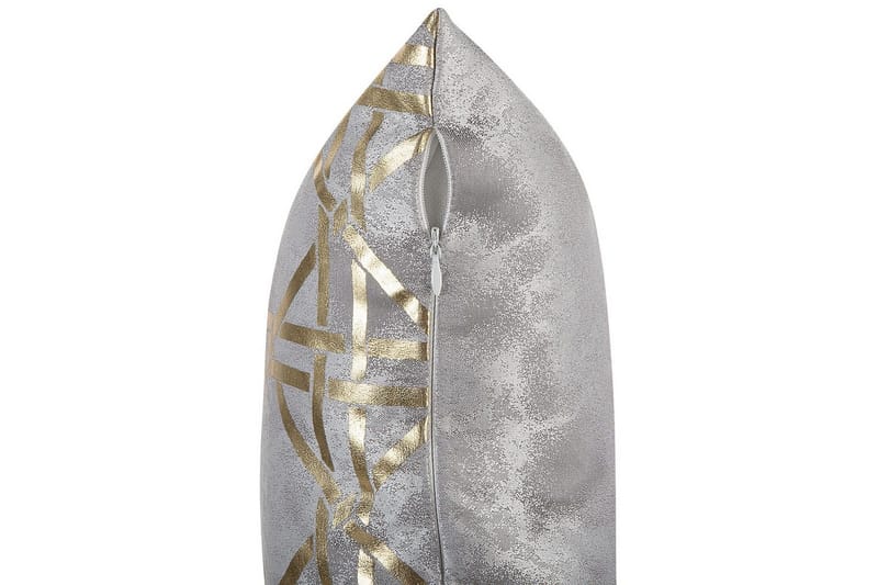 Koristetyynyt Cassia, 2 kpl Harmaa/kulta - Harmaa/kulta - Kodintekstiilit & matot - Tyyny & torkkupeitto - Koristetyynyt