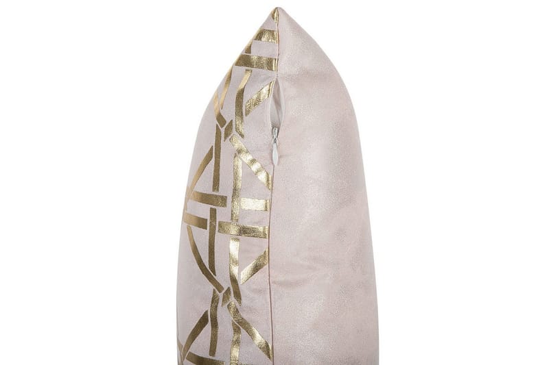 Koristetyynyt Cassia, 2 kpl Vaaleanpunainen/kulta - Vaaleanpunainen/kulta - Kodintekstiilit & matot - Tyyny & torkkupeitto - Koristetyynyt