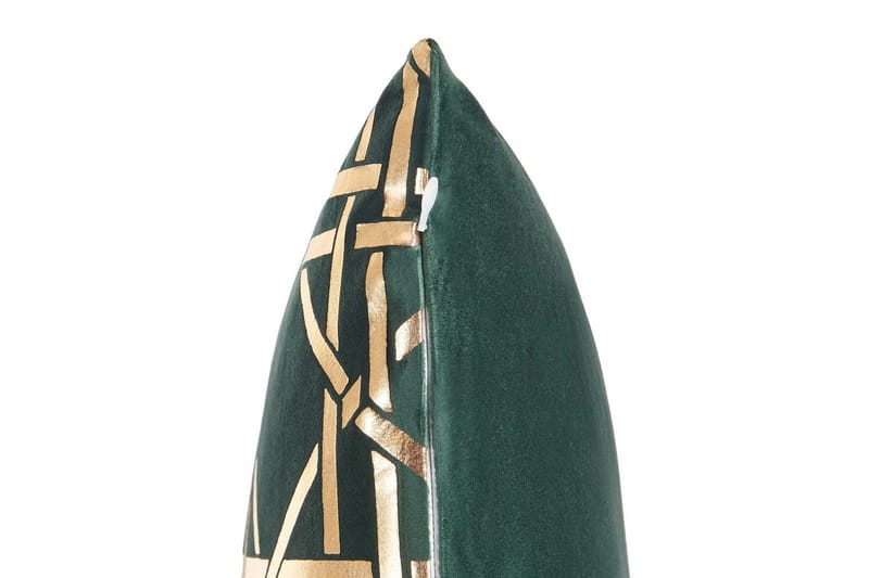 Koristetyynyt Cassia, 2 kpl Vihreä/Kulta - Vihreä/Kulta - Kodintekstiilit & matot - Tyyny & torkkupeitto - Koristetyynyt