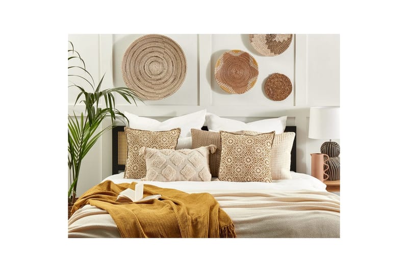 Koristetyynyt Ceiba, 2 kpl Beige - Beige - Puutarhakalusteet - Pehmusteet - Sohvatyynyt & penkkityynyt