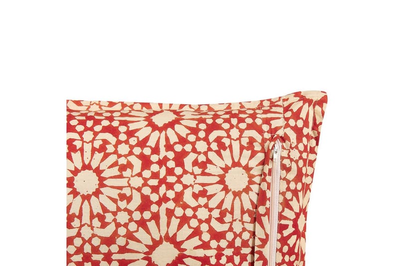 Koristetyynyt Ceiba, 2 kpl Punainen/Beige - Punainen/Beige - Kodintekstiilit & matot - Tyyny & torkkupeitto - Ulkotyyny