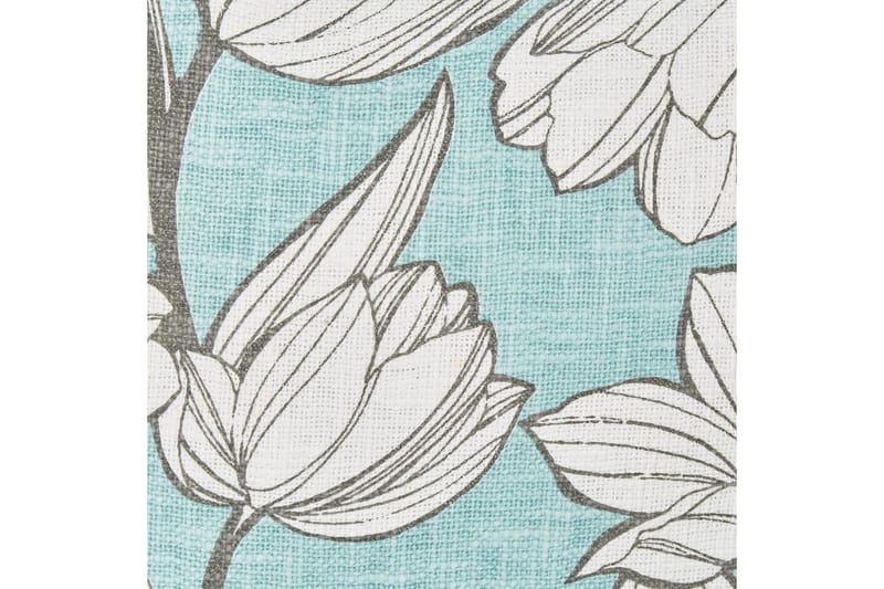 Koristetyynyt Cyanotis sarja, 2 kpl Valkoinen/Sininen - Valkoinen/Sininen - Kodintekstiilit & matot - Tyyny & torkkupeitto - Ulkotyyny