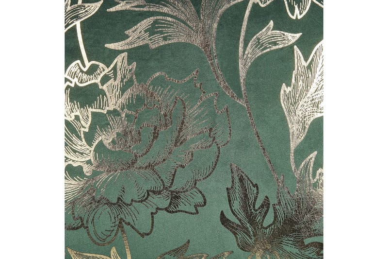 Koristetyynyt Daffodil sarja, 2 kpl Vihreä/Kulta - Vihreä/Kulta - Kodintekstiilit & matot - Tyyny & torkkupeitto - Ulkotyyny