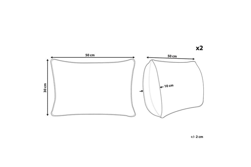 Koristetyynyt Gerbera 2 kpl - Kodintekstiilit & matot - Tyyny & torkkupeitto - Koristetyynyt