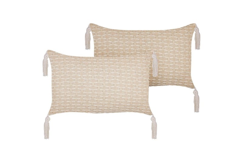 Koristetyynyt Hakone sarja 2 Beige, Suorakulmio - Beige, Suorakulmio - Kodintekstiilit & matot - Tyyny & torkkupeitto - Ulkotyyny