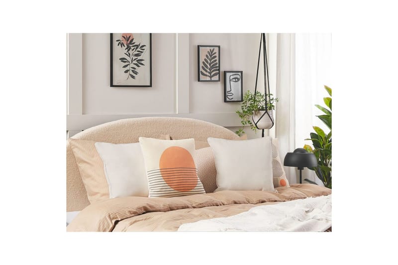 Koristetyynyt Heliotrope setti, 2 kpl Neliö - Neliö - Kodintekstiilit & matot - Tyyny & torkkupeitto - Ulkotyyny