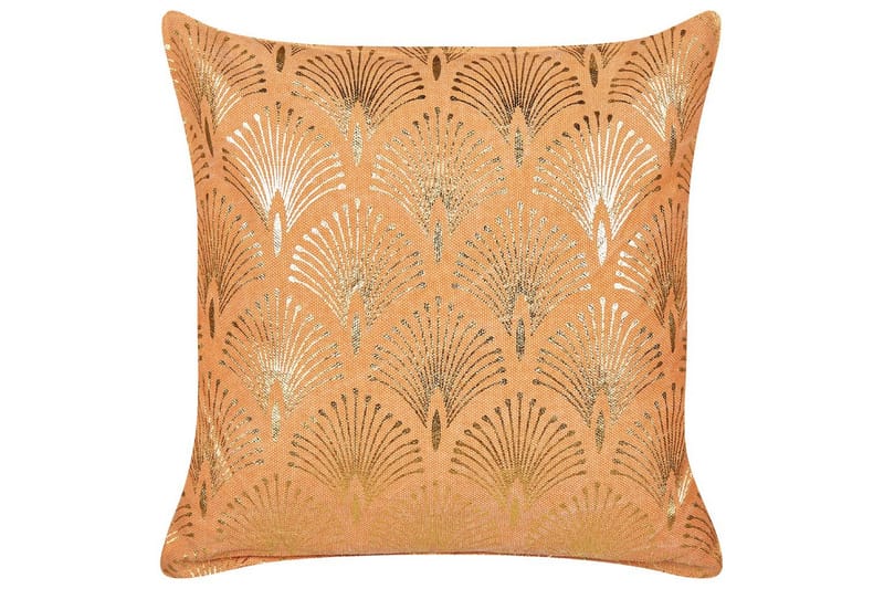 Koristetyynyt Hoya, 2:n setti Oranssi/Kulta - Oranssi/Kulta - Kodintekstiilit & matot - Tyyny & torkkupeitto - Ulkotyyny