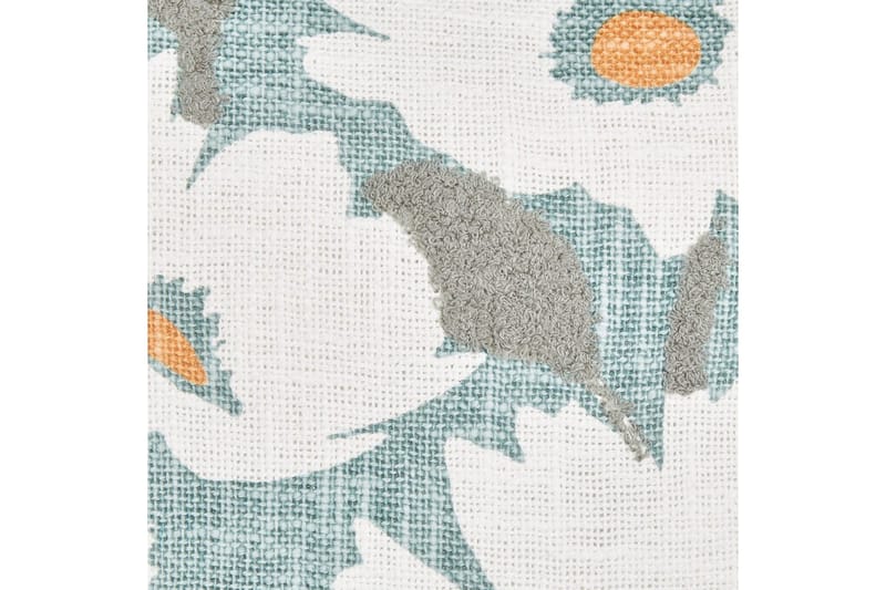 Koristetyynyt Jatropha 2 kpl:n setti Sininen/valkoinen/vihreä/oranssi - Sininen/valkoinen/vihreä/oranssi - Kodintekstiilit & matot - Tyyny & torkkupeitto - Ulkotyyny