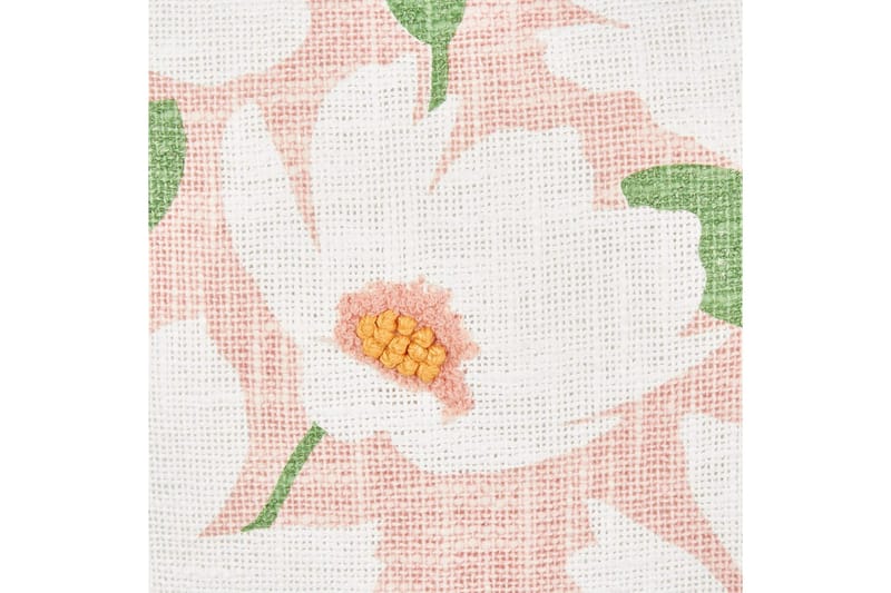 Koristetyynyt Jatropha 2 kpl:n setti Vaaleanpunainen/valkoinen/vihreä/oranssi - Vaaleanpunainen/valkoinen/vihreä/oranssi - Kodintekstiilit & matot - Tyyny & torkkupeitto - Ulkotyyny