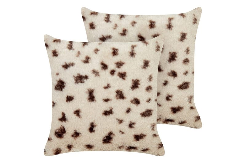 Koristetyynyt Kasra 2 kappaletta Vaalea beige - Vaalea beige - Puutarhakalusteet - Pehmusteet - Muut pehmusteet